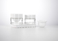 30ML 50ML Refillable Double Wall Glass Cosmetic Jar with Customizable PP Inner Jar and Cap For Skincare Cream,Mask supplier